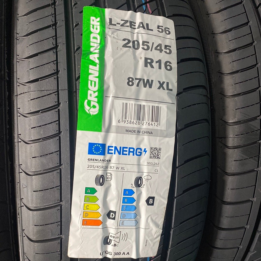205/45R16 GRENLANDER L-ZEAL56 UHP PASSENGER - Toee Tire
