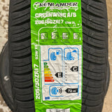 205/50R17 GRENLANDER GREENWING A/S ALL WEATHER - Toee Tire