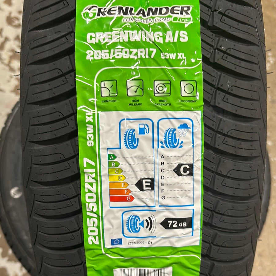 205/50R17 GRENLANDER GREENWING A/S ALL WEATHER - Toee Tire