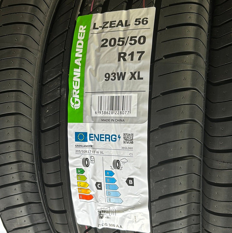 205/50R17 GRENLANDER L-ZEAL56 UHP PASSENGER - Toee Tire