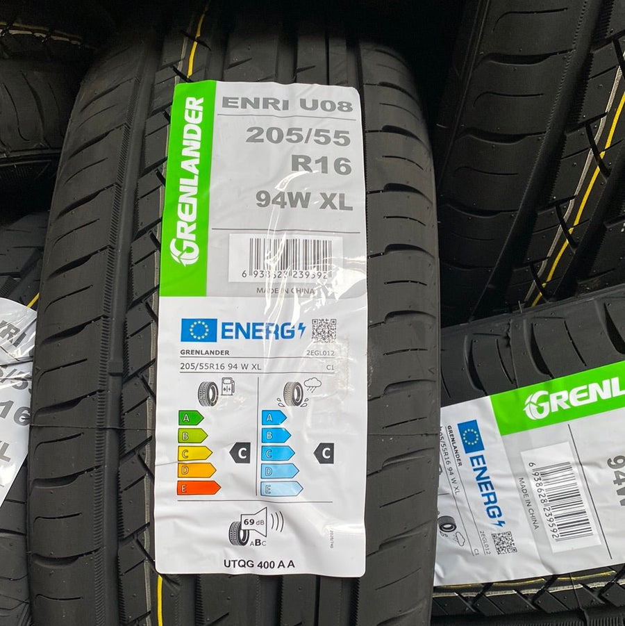 205/55R16 GRENLANDER ENRI U08 UHP PASSENGER - Toee Tire