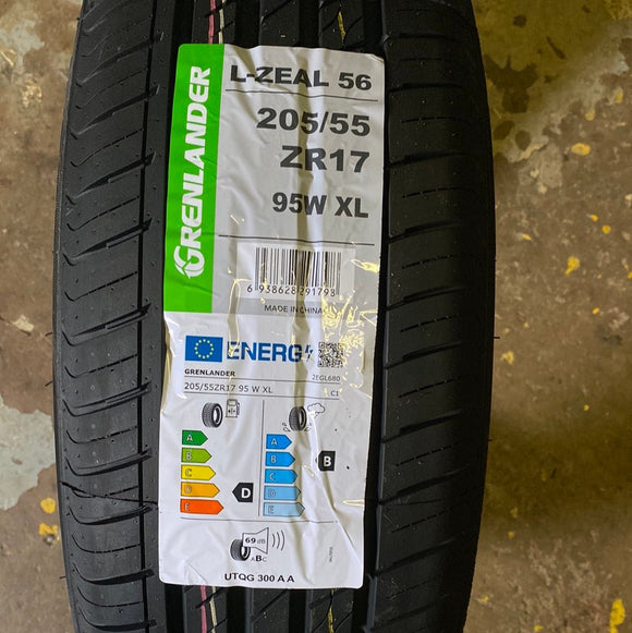 205/55R17 GRENLANDER L-ZEAL56 UHP PASSENGER - Toee Tire