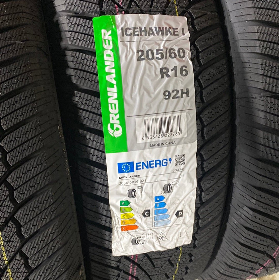 205/60R16 GRENLANDER ICEHAWKE I WINTER - Toee Tire