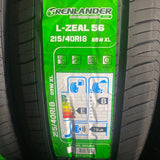 215/40R18 GRENLANDER L-ZEAL56 UHP PASSENGER - Toee Tire
