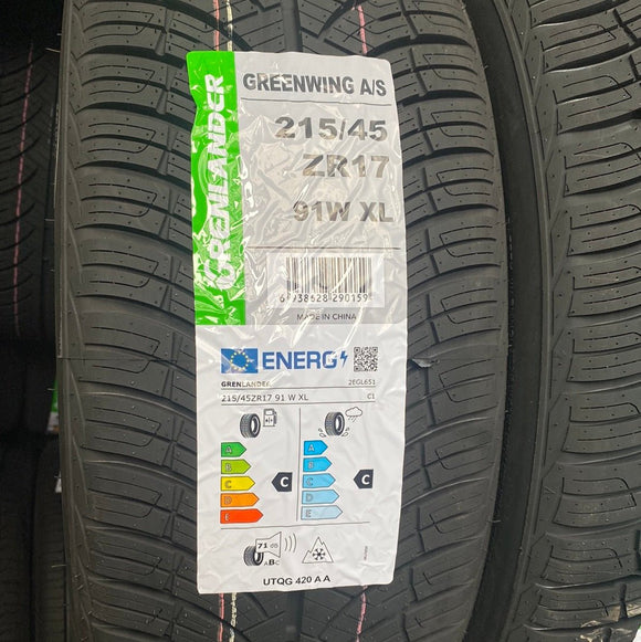 215/45R17 GRENLANDER GREENWING A/S ALL WEATHER - Toee Tire