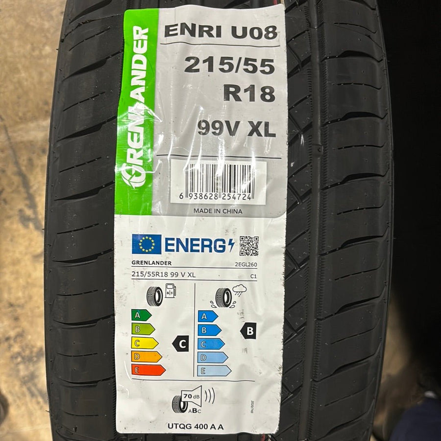 215/55R18 GRENLANDER ENRI U08 UHP PASSENGER - Toee Tire