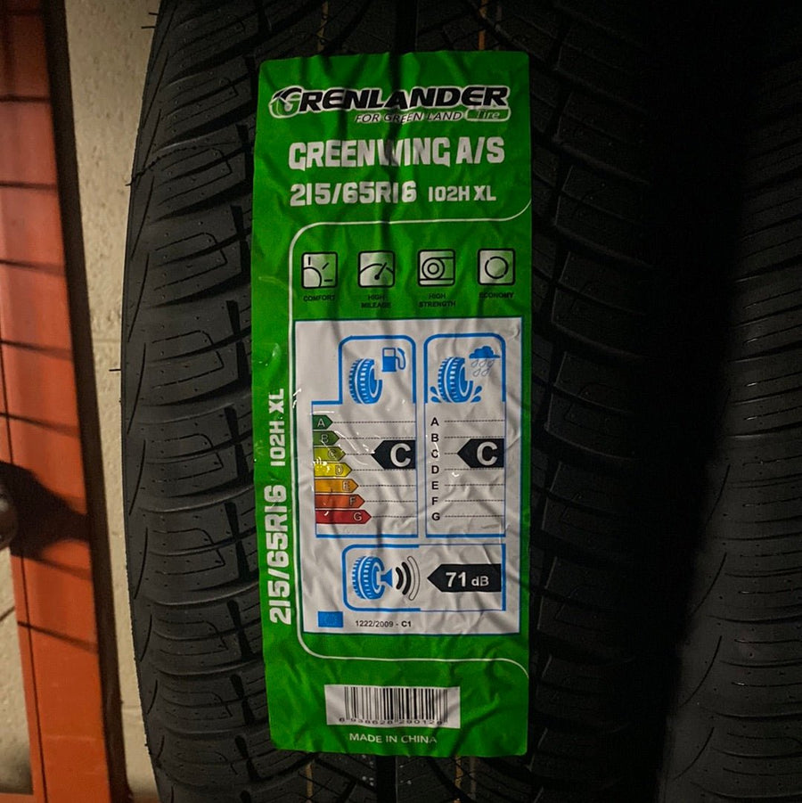 215/65R16 GRENLANDER GREENWING A/S ALL WEATHER - Toee Tire