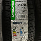 215/65R17 GRENLANDER GREENWING A/S ALL WEATHER - Toee Tire