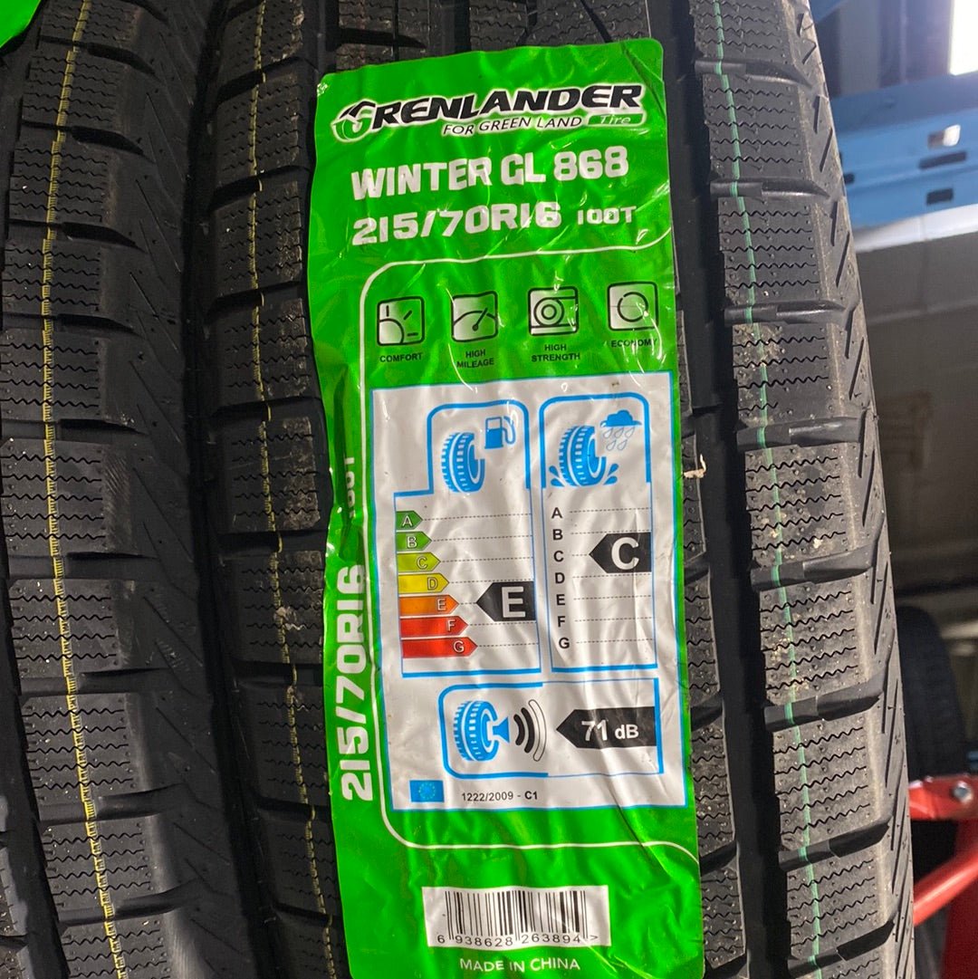 215/70R16 GRENLANDER GL868 WINTER - Toee Tire