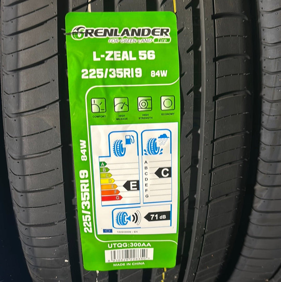 225/35R19 GRENLANDER L-ZEAL56 UHP PASSENGER - Toee Tire