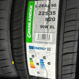225/35R20 GRENLANDER L-ZEAL56 UHP PASSENGER - Toee Tire