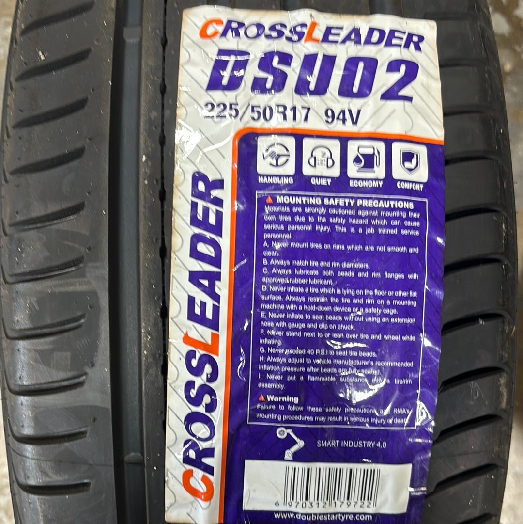 225/50R17 CROSSLEADER PRTECH PSU02 PASSENGER [USED] - Toee Tire