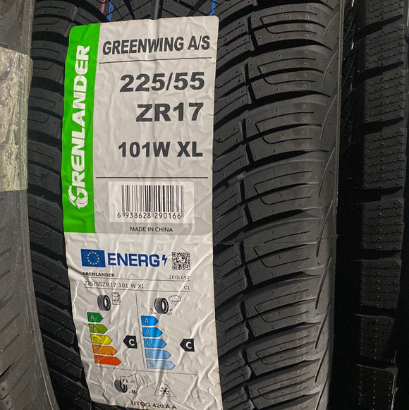 225/55R17 GRENLANDER GREENWING A/S ALL WEATHER - Toee Tire