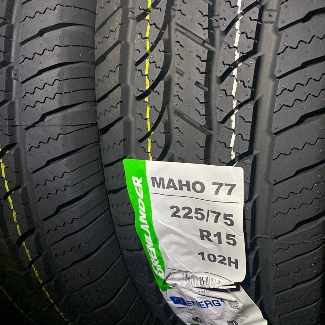 225/75R15 GRENLANDER MAHO 77 H/T PASSENGER - Toee Tire