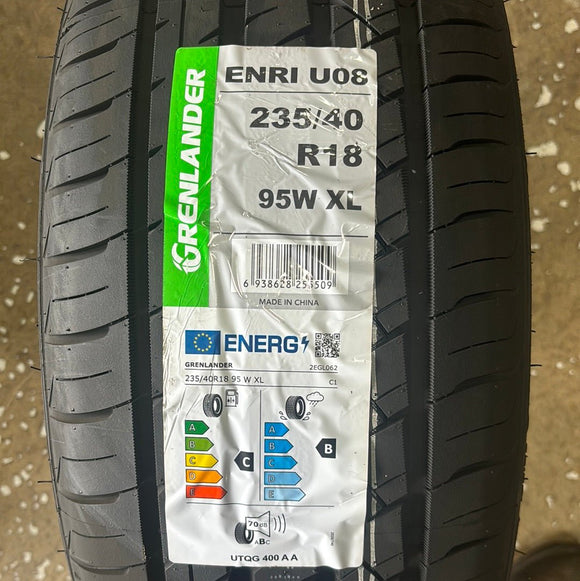 235/40R18 GRENLANDER ENRI U08 UHP PASSENGER - Toee Tire