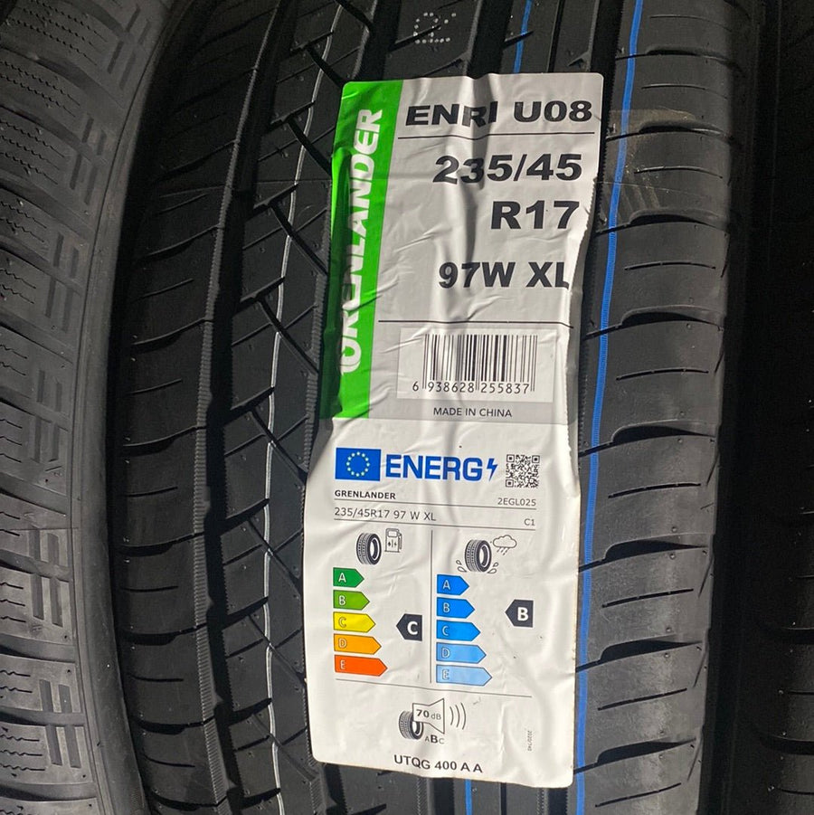 235/45R17 GRENLANDER ENRI U08 UHP PASSENGER - Toee Tire
