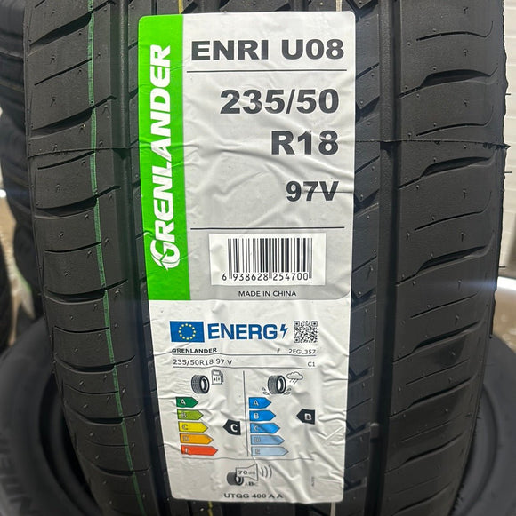 235/50R18 GRENLANDER ENRI U08 UHP PASSENGER - Toee Tire