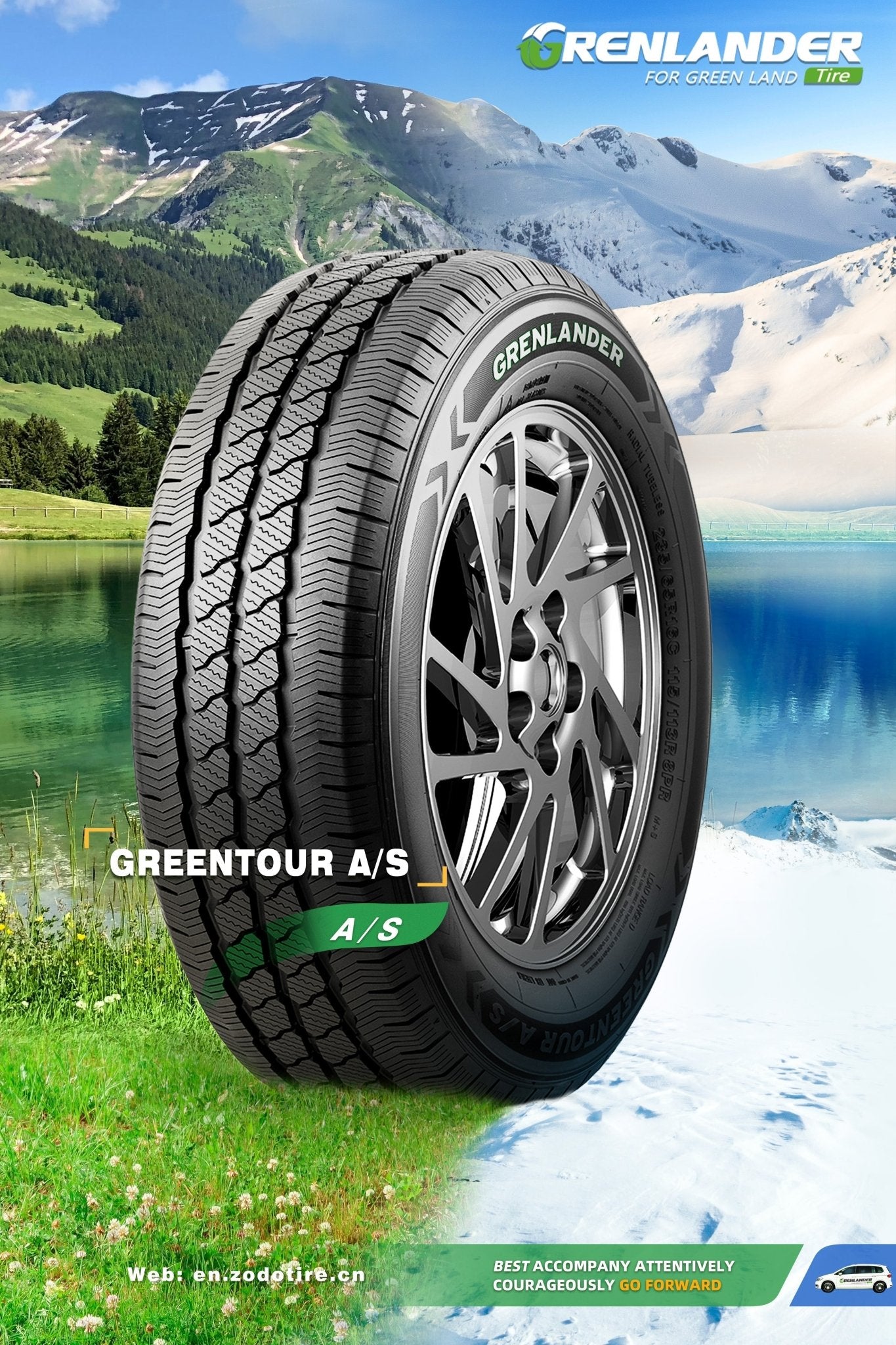 235/65R16 GRENLANDER GREENTOUR A/S COMMERCIAL - Toee Tire