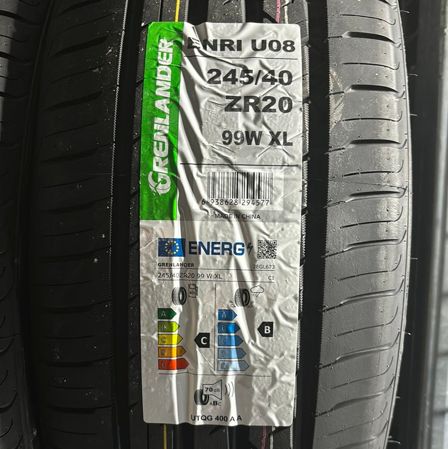 245/40R20 GRENLANDER ENRI U08 UHP PASSENGER - Toee Tire