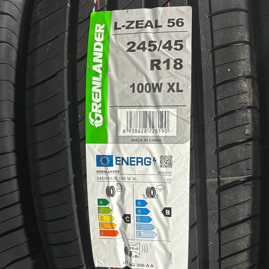245/45R18 GRENLANDER L-ZEAL56 UHP PASSENGER - Toee Tire
