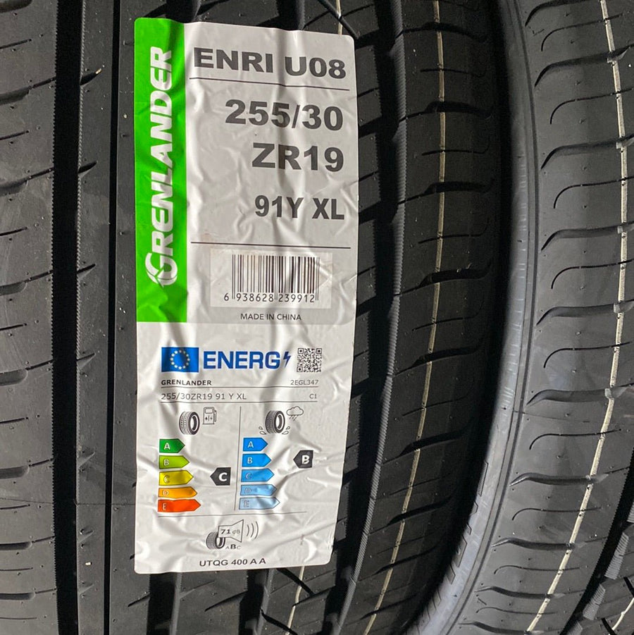 255/30R19 GRENLANDER ENRI U08 UHP PASSENGER - Toee Tire
