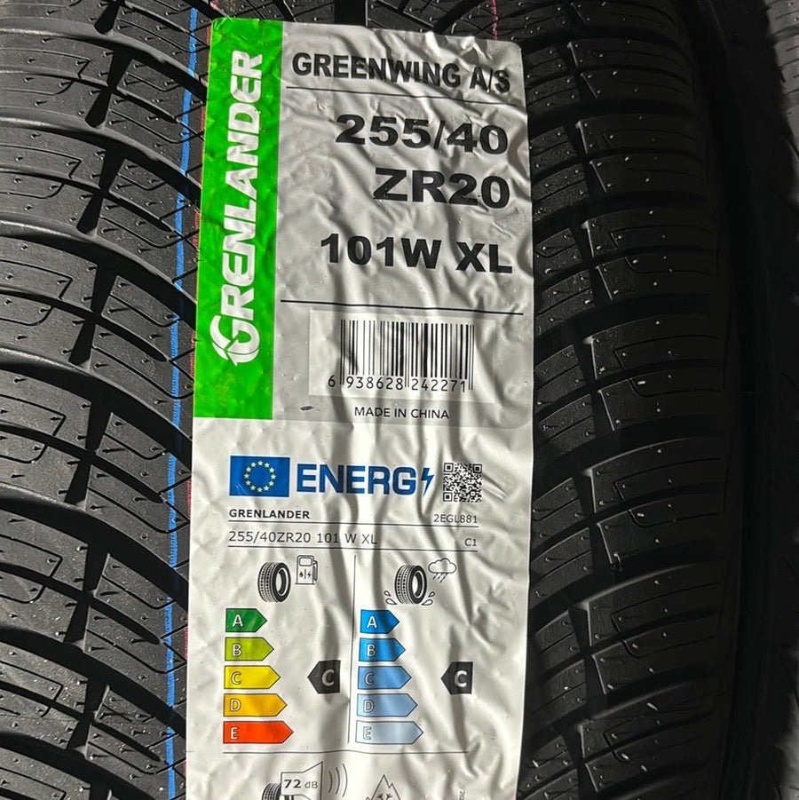 255/40R20 GRENLANDER GREENWING A/S ALL WEATHER - Toee Tire