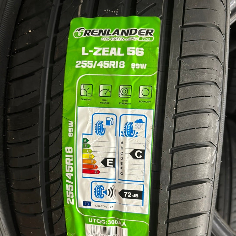 255/45R18 GRENLANDER L-ZEAL56 UHP PASSENGER - Toee Tire