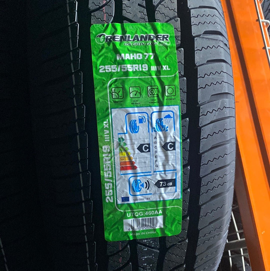 255/55R19 GRENLANDER MAHO 77 H/T PASSENGER - Toee Tire