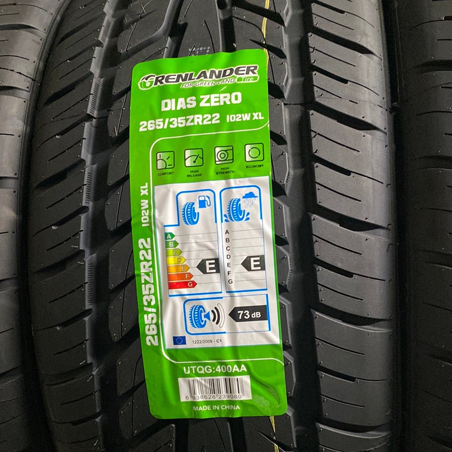 265/35R22 GRENLANDER DIAS ZERO UHP PASSENGER - Toee Tire