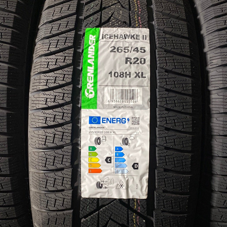 265/45R20 GRENLANDER ICEHAWKE II WINTER - Toee Tire
