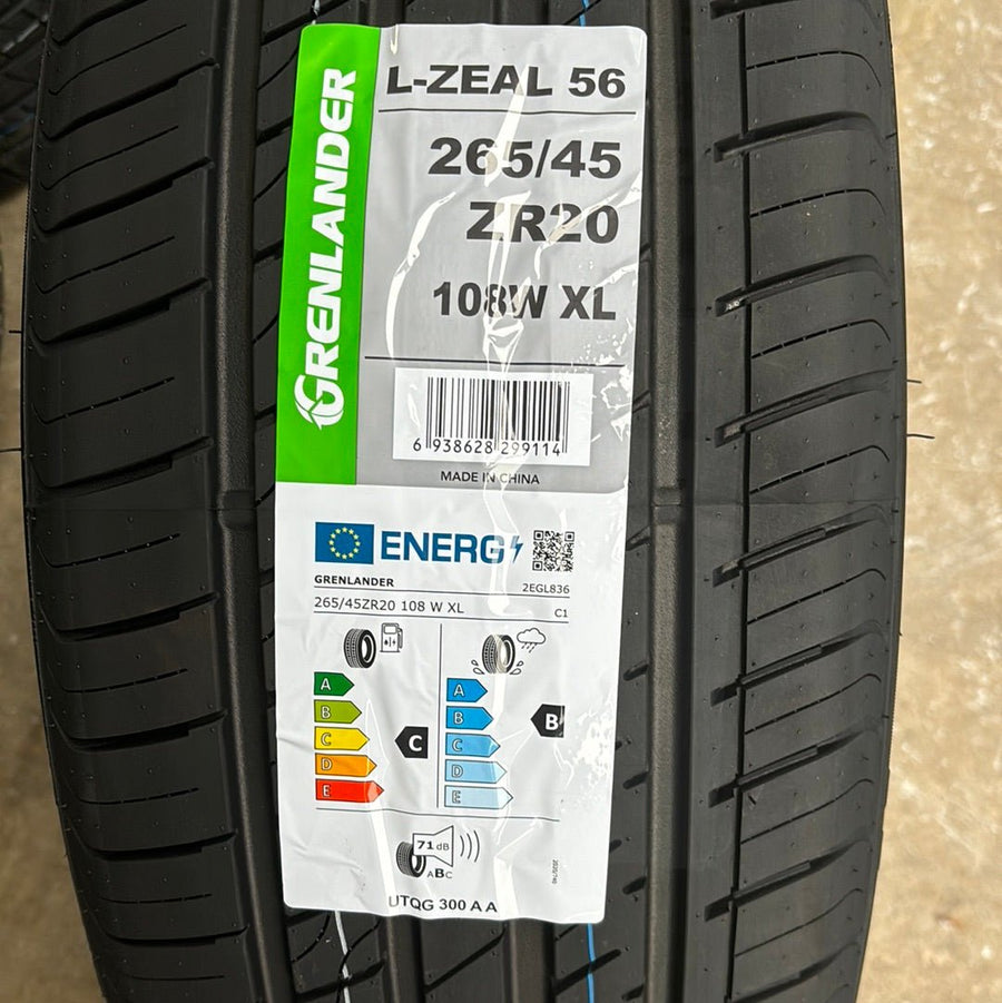 265/45R20 GRENLANDER L-ZEAL56 UHP PASSENGER - Toee Tire