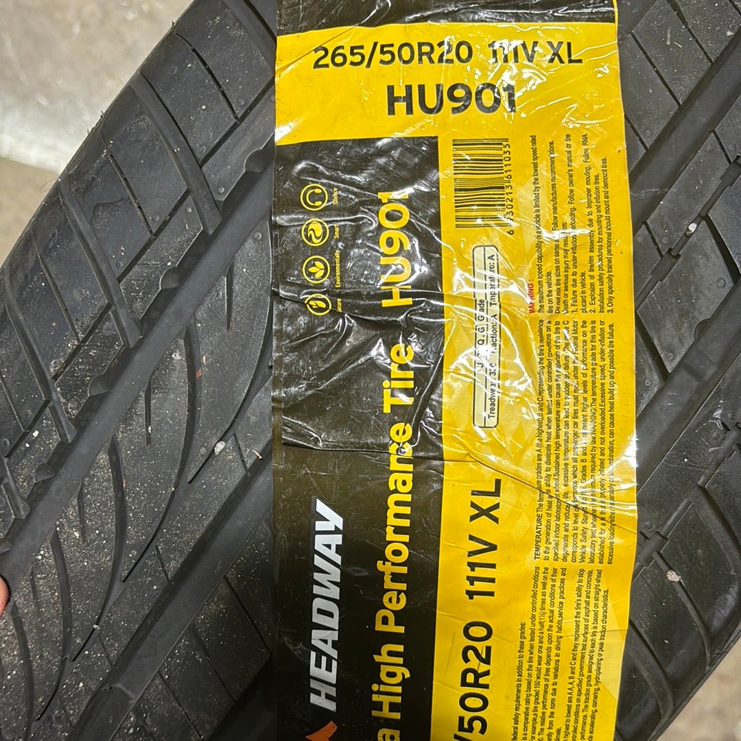265/50R20 HEADWAY HU901 PASSENGER [USED] - Toee Tire