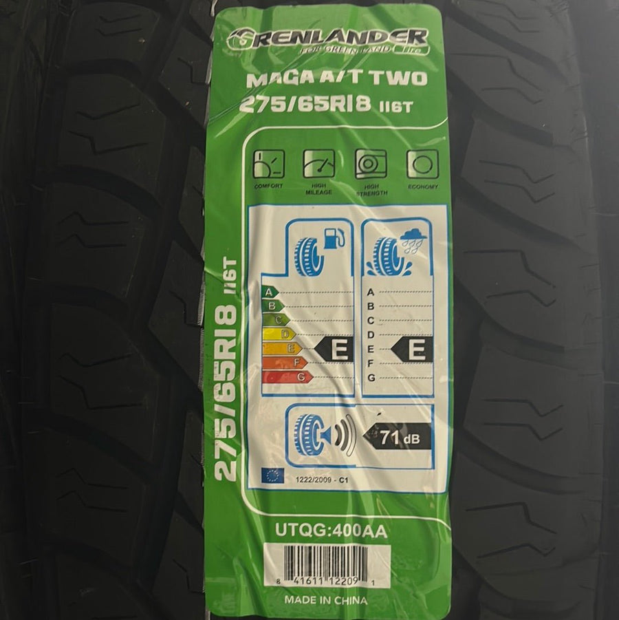 275/65R18 GRENLANDER MAGA A/T TWO PASSENGER - Toee Tire