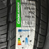 285/40R22 GRENLANDER DIAS ZERO UHP PASSENGER - Toee Tire