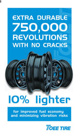 STEEL RIM X45921 15 INCH 5X100 - Toee Tire