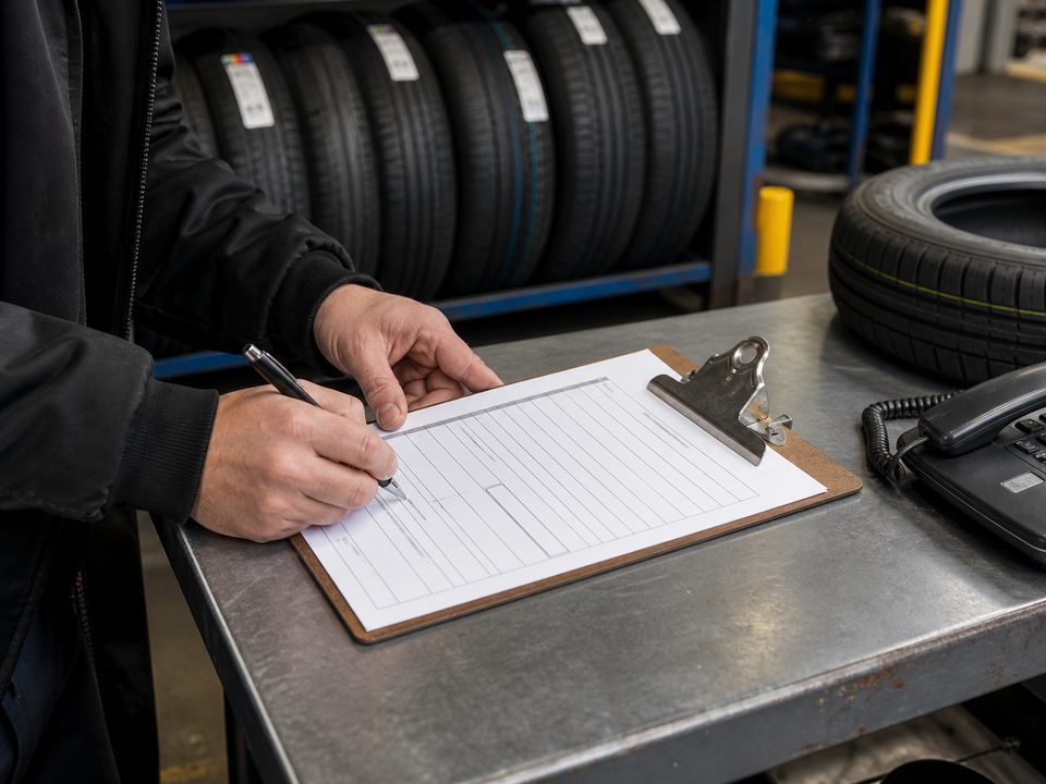 Entering company details for a trade account